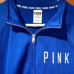 PINK Blue Jays Baseball Zip Up Sweater